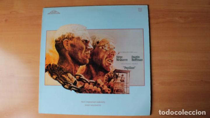 Discos de vinilo: BSO PAPILLON LP SILVA 1988 INGLATERRA - Foto 1
