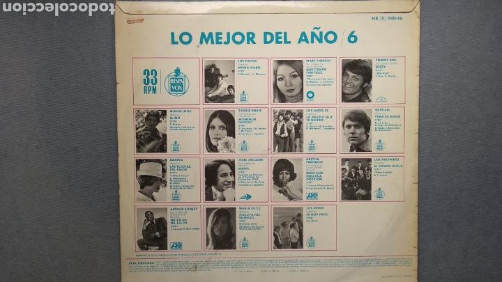 Discos de vinilo: LO MEJOR DEL A&Ntilde;O 6,,,,,A&Ntilde;O 1969 - Foto 2