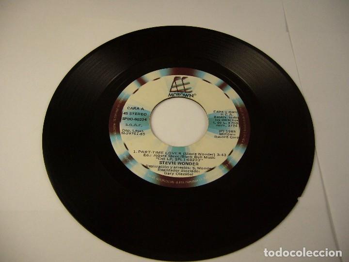 Discos de vinilo: STEVIE WONDER PART-TIME LOVER - Foto 2