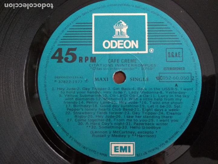 Discos de vinilo: CAFE CREME, EDITADO EMI-ODEON, 1977 - Foto 4