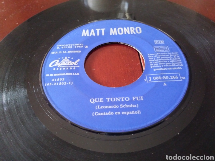 Discos de vinilo: Matt Monro - Foto 3
