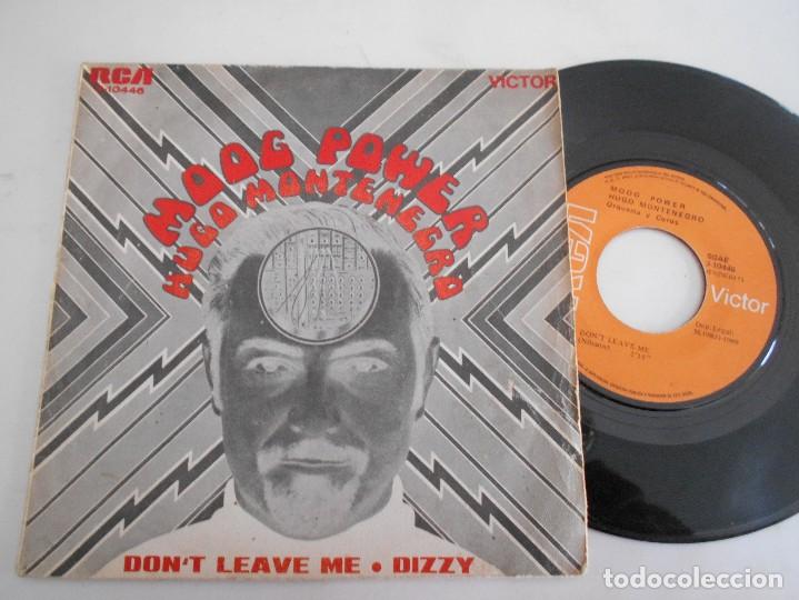 Discos de vinilo: HUGO MONTENEGRO-SINGLE MOOG POWER - Foto 1