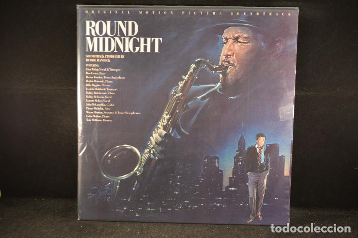 Discos de vinilo: BANDA SONORA ORIGINAL DE LA PELICULA ROUND MIDNIGHT - LP - Foto 1