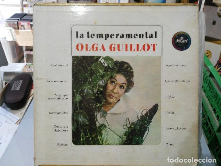Vinyl records: La Temperamental Olga Guillot - Qu&eacute; Sabes T&uacute; - LP. del sello Musart