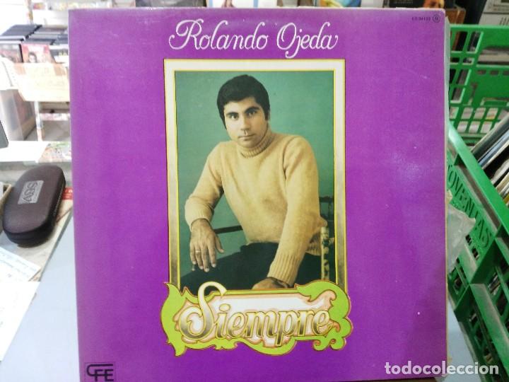 Discos de vinilo: Rolando Ojeda - Siempre - LP. del sello Explosion de 1978 - Foto 1