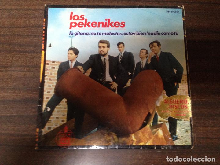 Discos de vinilo: EP DISCO VINILO LOS PEKENIKES LA GITANA +3 - Foto 1
