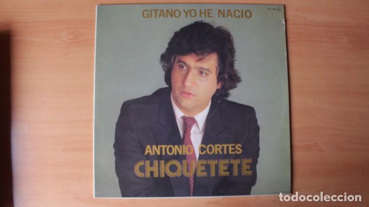 Discos de vinilo: CHIQUETETE GITANO YO HE NACIO LP SERDISCO 1984 - Foto 1