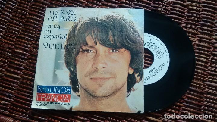 Discos de vinilo: SINGLE (VINILO) DE HERVE VILARD A&Ntilde;OS 80 - Foto 1
