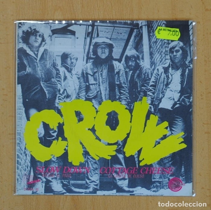 Crow Slow Down Cottage Cheese Single Buy Vinyl Singles Pop