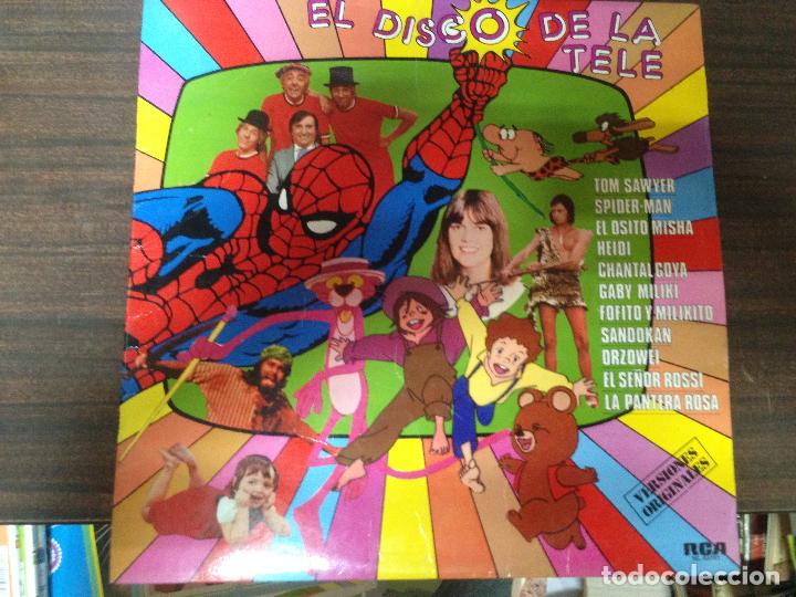 Discos de vinilo: LP DISCO VINILO EL DISCO DE LA TELE - Foto 1