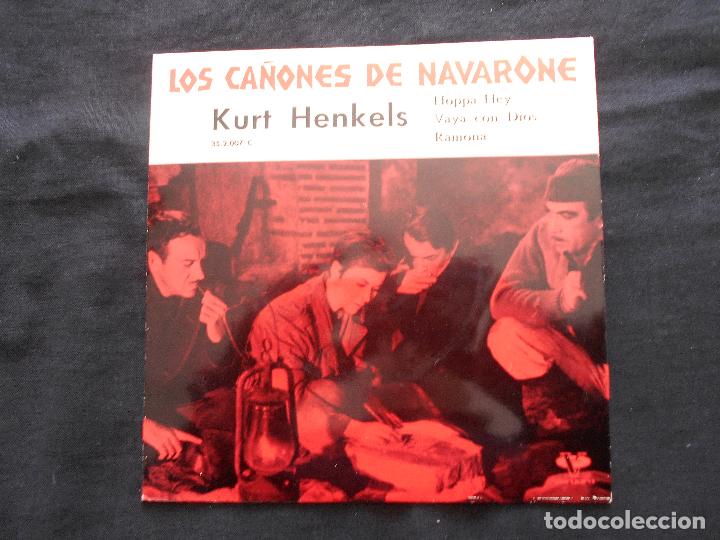 Discos de vinilo: KURT HENKELS // LOS CA&Ntilde;ONES DE NAVARONE - Foto 1