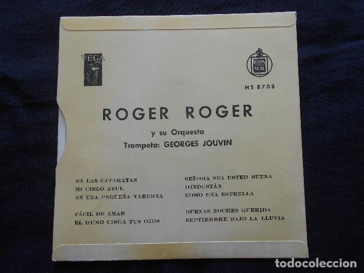 Discos de vinilo: ROGER ROGER Y SU ORQUESTA - Foto 2