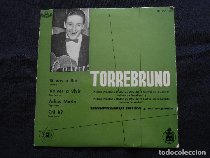 Discos de vinilo: TORREBRUNO // SI VAS A RIO + 3 - Foto 1