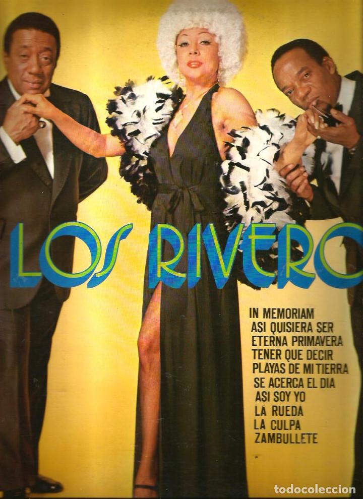 Dischi in vinile: LP LOS RIVERO ( IN MEMORIAM, ETERNA PRIMAVERA, PLAYAS DE MI TIERRA, ZAMBULLETE, ETC )