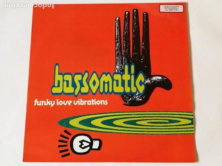 Discos de vinilo: Bassomatic - Funky Love Vibrations - 1991 - Foto 1