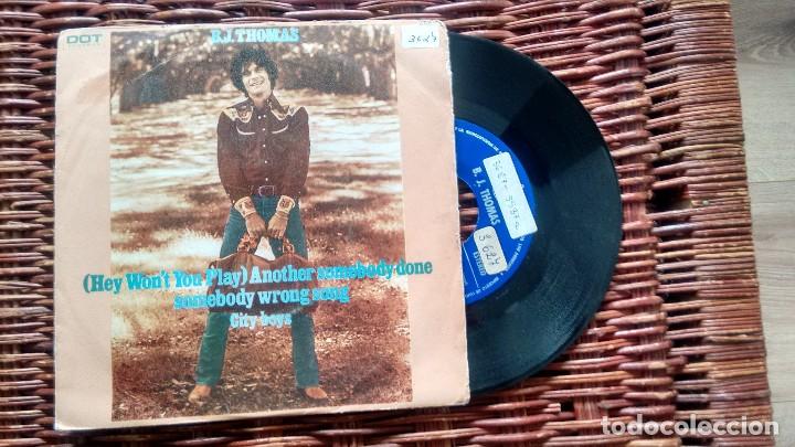 Discos de vinilo: SINGLE (VINILO) DE B.J. THOMAS A&Ntilde;OS 70 - Foto 1
