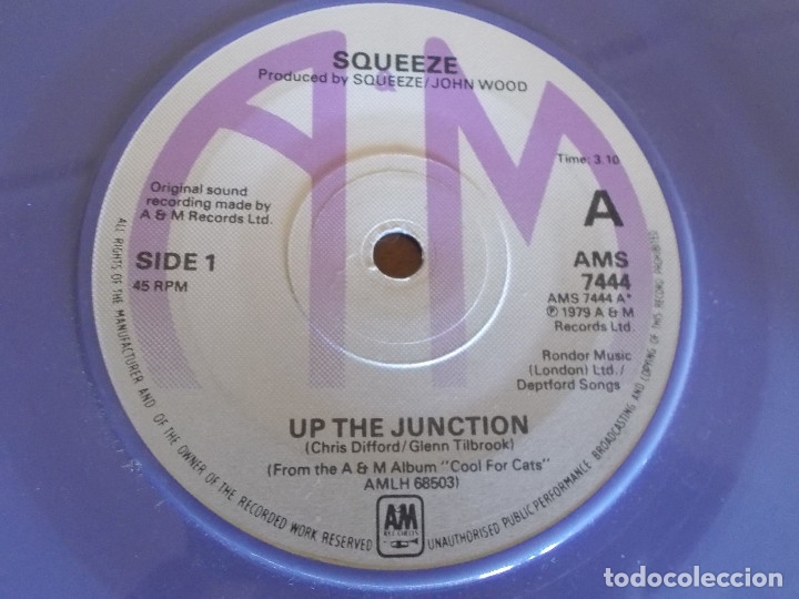 Discos de vinilo: SQUEEZE. UP THE JUNCTION. vinilo de color. - Foto 4