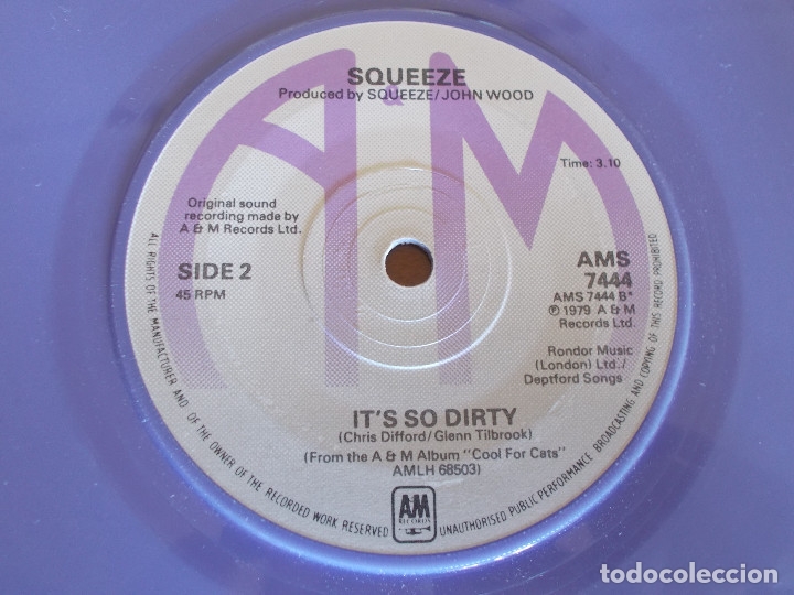 Discos de vinilo: SQUEEZE. UP THE JUNCTION. vinilo de color. - Foto 5
