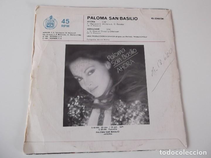 Discos de vinilo: PALOMA SAN BASILIO - Ahora - Foto 2