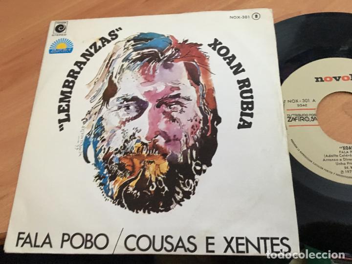 Vinyl-Schallplatten: XOAN RUBIA LEMBRANZAS ( FALA POBO) SINGLE ESPA&Ntilde;A 1978 PROMO (EPI11)