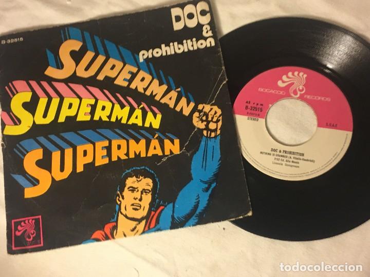Discos de vinilo: DISCO SINGLE SUPERMAN - Foto 1