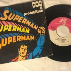 Discos de vinilo: DISCO SINGLE SUPERMAN. Lote 122252035