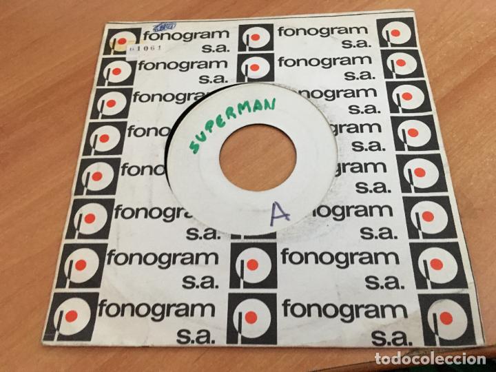 Discos de vinilo: SUPERMAN SINGLE ESPA&Ntilde;A PROMO (EPI11) - Foto 1