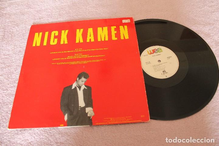 Discos de vinilo: NICK KAMEN MAXI SINGLE VINYL - Foto 2