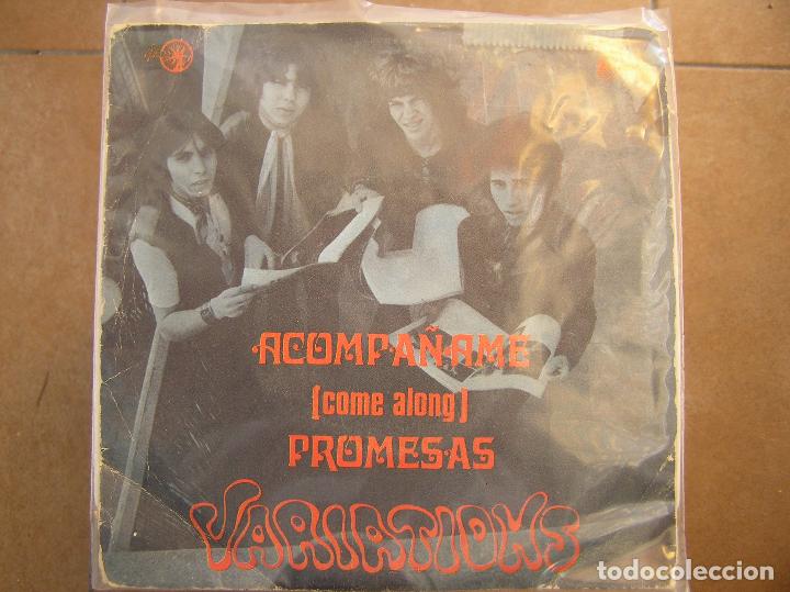 Discos de vinilo: Variations &ndash; Come Along / Promises - Sintonia 1969 - SINGLE - P - Foto 1