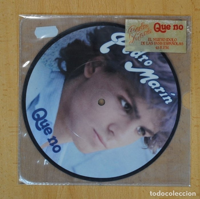 Discos de vinilo: PEDRO MARIN - QUE NO - SINGLE - Foto 1