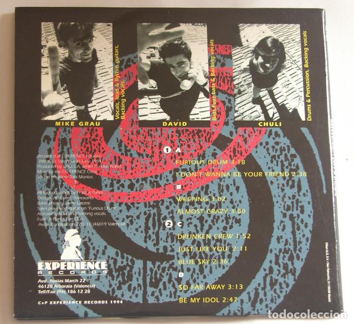 Discos de vinilo: FURIOUS PLANET - UNDIGESTED - DOBLE 45 E.P.- EXPERIENCE RECORDS - 1994 - Foto 2