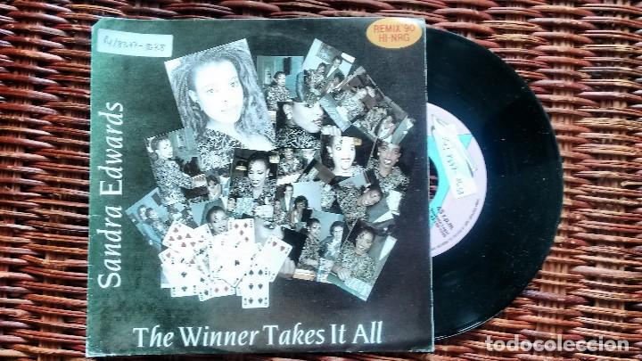 Discos de vinilo: SINGLE (VINILO) DE SANDRA EDWARDS  A&Ntilde;OS 80 - Foto 1