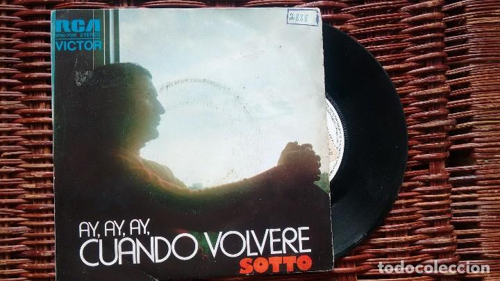 Discos de vinilo: SINGLE (VINILO) DE SOTTO A&Ntilde;OS 70 - Foto 1