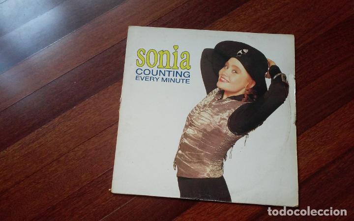 Discos de vinilo: Sonia-counting every minute.maxi espa&ntilde;a - Foto 1