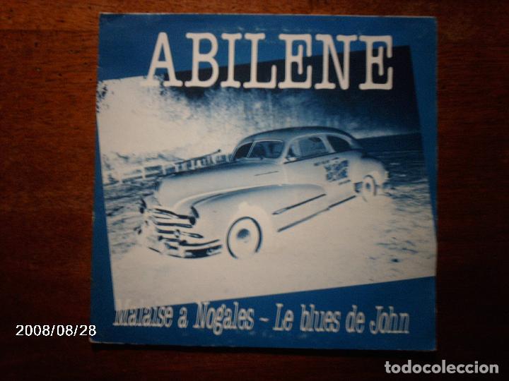 Discos de vinilo: abilene  -  malaise a nogales  +  le blues de john - Foto 1