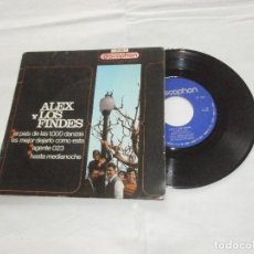 Discos de vinilo: ALEX Y LOS FINDES 7´EP EL PAIS DE LAS 1.000 DANZAS + 3 (1967) BUENA CONDICION
