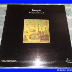 Discos de vinilo: LP MUSICA TRADICIONAL: MUSIQUE SOUFI TURQUIA VOL.1 . Lote 122475923