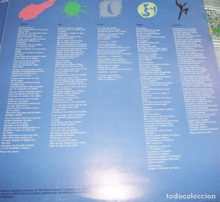 Discos de vinilo: LP LLUIS LLACH   ASTRES - Foto 2