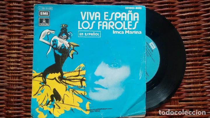 Vinyl-Schallplatten: SINGLE (VINILO) DE IMCA MARINA A&Ntilde;OS 70