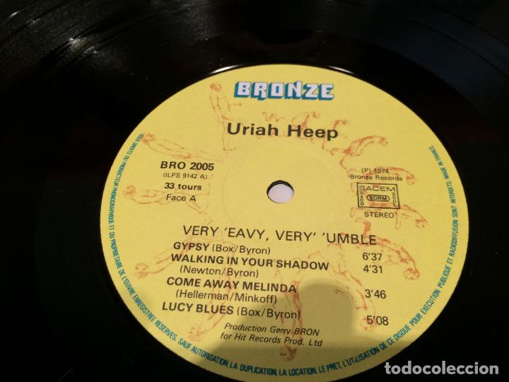 Discos de vinilo: URIAH HEEP -VERY EAVY, VERY UMBLE- LP DISCO VINILO - Foto 2