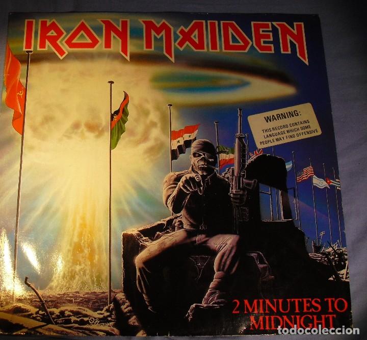 Iron maiden to minutes to midnight. Iron Maiden 2 minutes to Midnight. Iron Maiden 2 minutes to Midnight обложка. Two minutes to Midnight. Iron Maiden 2 minutes to Midnight (2015 Remaster).