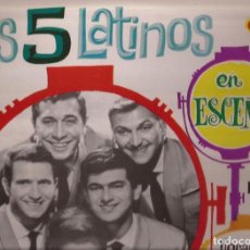 Discos de vinilo: LP- LOS CINCO LATINOS EN ESCENA VELVET 1291 VENEZUELA 1965. Lote 122664551