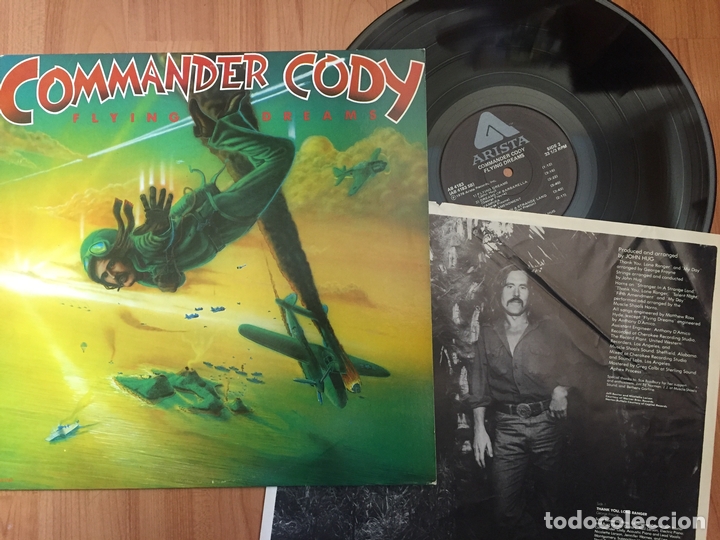 Discos de vinilo: COMMANDER CODY `Flying Dreams` 1978 USA - Foto 1