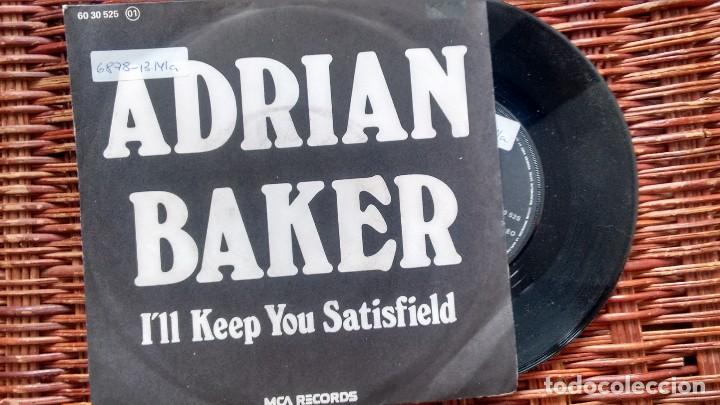 Discos de vinilo: SINGLE (VINILO) DE ADRIAN BAKER A&Ntilde;OS 70 - Foto 1