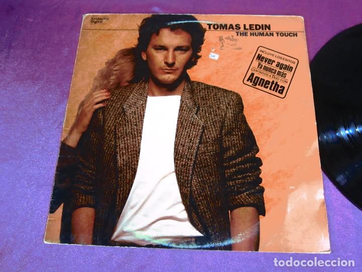 Discos de vinilo: TOMAS LEDIN - THE HUMAN TOUCH LP 1982 LP VINILO - Foto 2