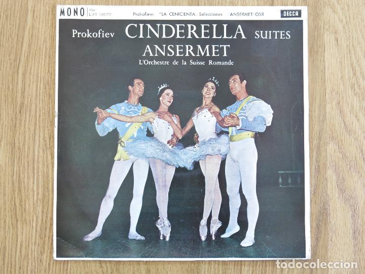 rare lp cinderella cenicienta suites sergei pro - Compra venta en  todocoleccion