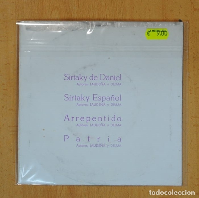 Discos de vinilo: EDICIONES CALANDRIA - SIRTAKY DE DANIEL + 3 - EP - Foto 2