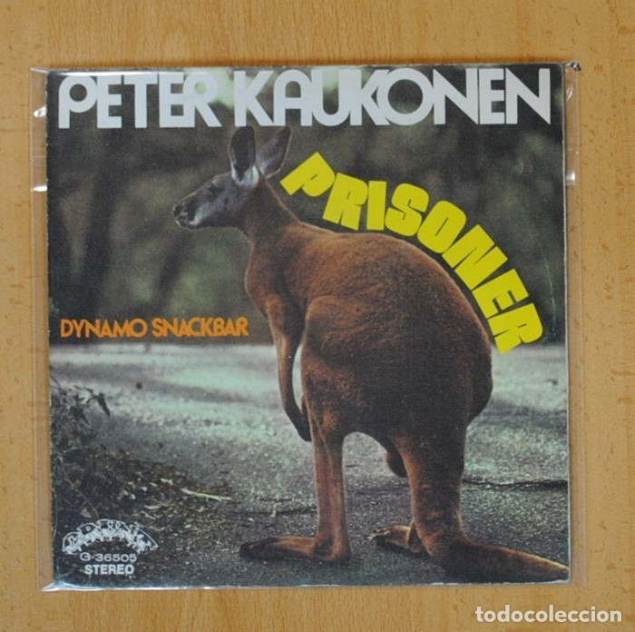 Discos de vinilo: PETER KAUKONEN - PRISONER / DYNAMO SNACKBAR - SINGLE - Foto 1