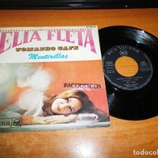 Discos de vinilo: ELIA FLETA TOMANDO CAFE / MENTIRILLAS SINGLE VINILO DEL AÑO 1968 RCA VICTOR CONTIENE 2 TEMAS. Lote 122819239