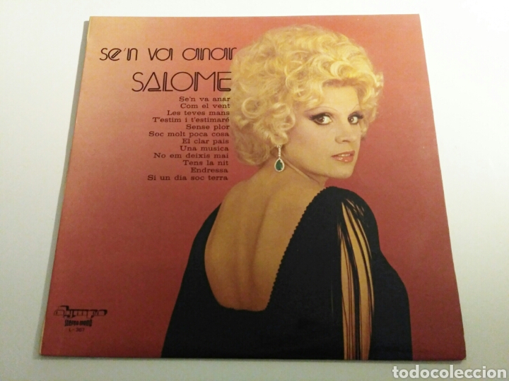 Discos de vinilo: Salom&eacute; - Sen Va Anar (LP, Comp) - Foto 1